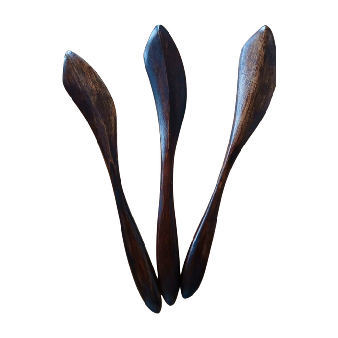 Handmade Japanese wooden knife with lacquer