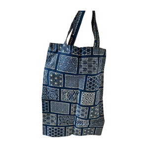 Kimono-recycled tote bag
