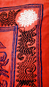 Vintage hand embroidered Suzani from Uzbekistan 【One and only item!】