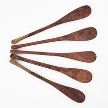 Load image into Gallery viewer, Elegant wooden tea spoon