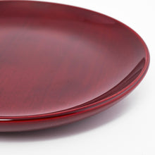 Load image into Gallery viewer, Hida-Shunkei red-lacquered plate