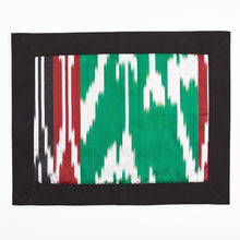 Ladda upp bild till gallerivisning, Green /multi-color Khan Atlas placemat