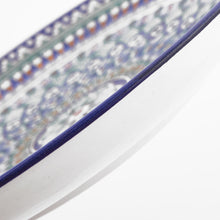 Load image into Gallery viewer, Beautiful blue Rishtan ceramics from Uzbekistan by a master