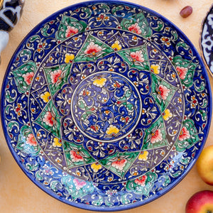 Rishtan ceramics from Uzbekistan